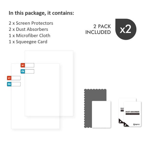 NuPro Anti-Glare Screen Protector (2 Pack), for Kindle (2022 Release) - Picture 4 of 5